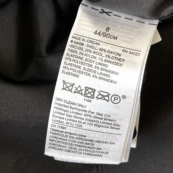 Banana Republic Gold Metallic Shimmer Blazer (size 6) - Picture 6 of 9